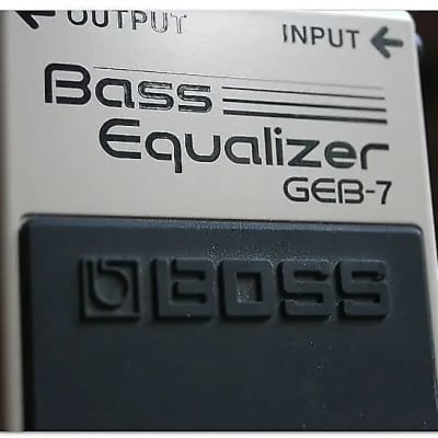 BOSS GEB-7 Bass Equalizer image 3