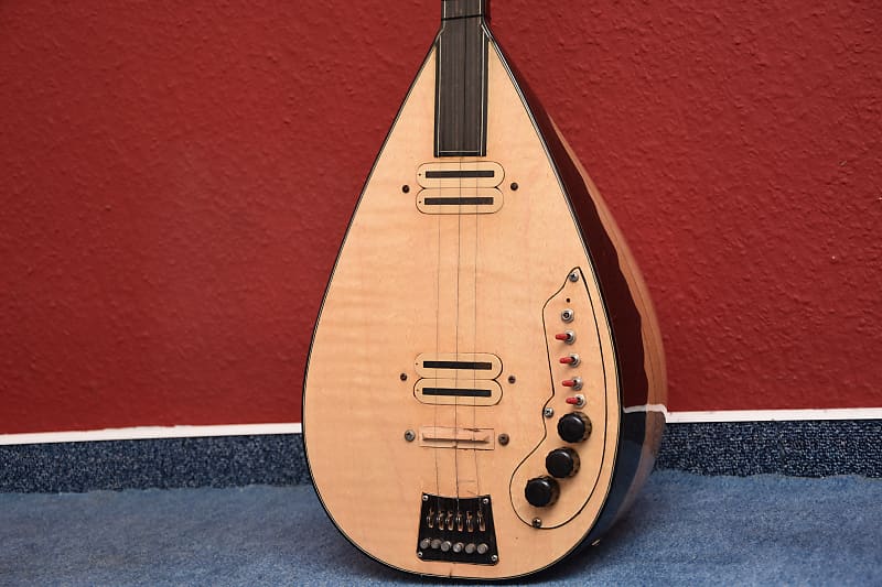 Ragup Usta electric Saz Baglama – Vintage 1970s turkish folk instrument guitar Project image 1
