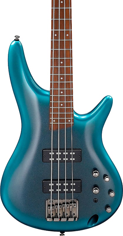 Ibanez SR300E SR Standard Series Bass Guitar, Cerulean Aura Burst image 1