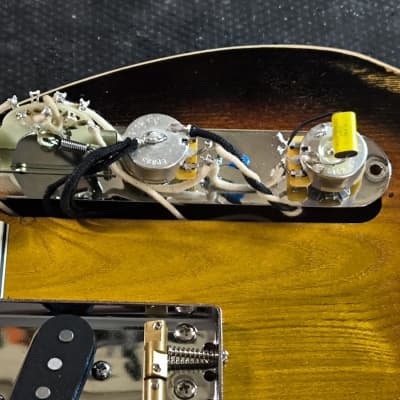 MyDream Partcaster Custom Built - Chambered Alder / Ash Sunburst T Modern image 10