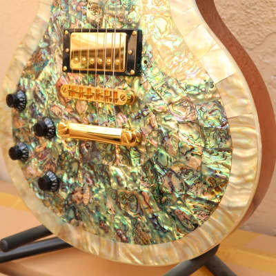 Wolf WLP 750T Special Edition *Left Handed Electric Guitar - Abalone w/Gator Hard Case image 13