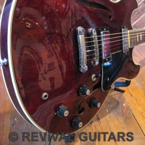 1984 Vintage Matsumoku Japan Aria Pro II TA-30 Semi Acoustic Guitar. Dk  Walnut | Reverb