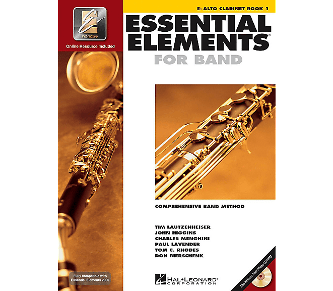 Essential Elements Book 1 - Alto Clarinet <HL00862570> Hal Leonard [ProfRev] image 1