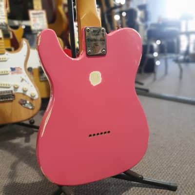 Tokai Legacy Series TL Style 'Relic' Electric Guitar in Pink image 8