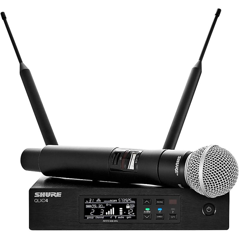 GLXD2+/B87A - Digital Wireless Dual Band Handheld Transmitter with BETA®87A  Vocal Microphone - Shure USA