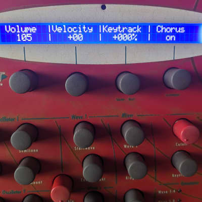 Waldorf Microwave XT Rackmount Wavetable Synthesizer 1998 - Orange image 5