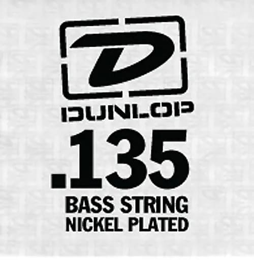 Dunlop DBN135T Nickel Wound Tapered Bass String - 0.135 image 1