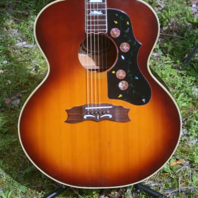 スペシャル特典 Aria Sunburst+Hard 1970's Japan Matsumoku by copy J200 WJ-40 ギター