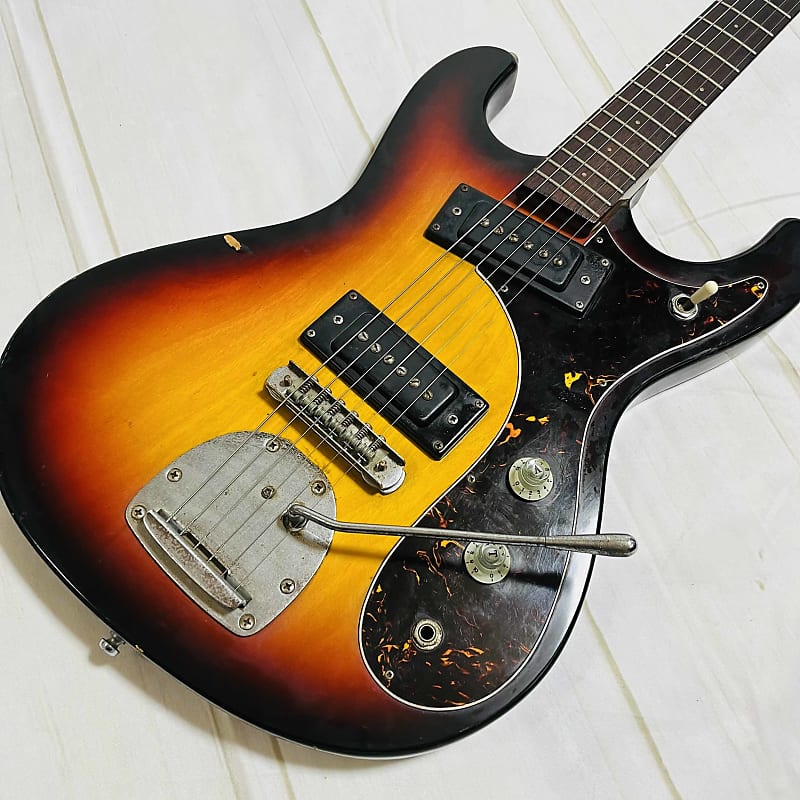 Guyatone LG-127-T 1960s MIJ Vintage - 3tone sunburst | Reverb