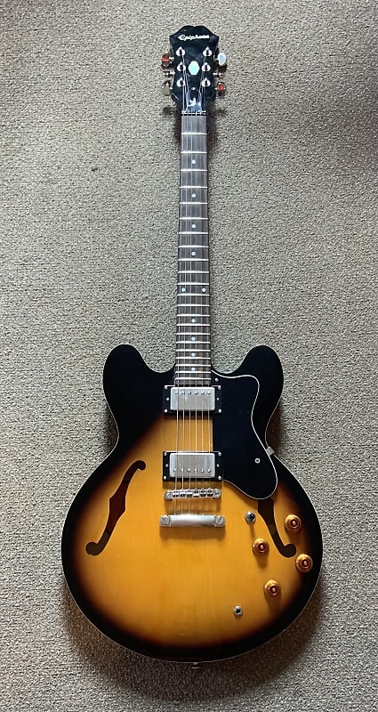 Epiphone Dot VS-335 Sunburst w/ HC | Reverb Epiphone Dot VS-335 Sunburst w/ HC | Reverb