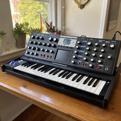 Moog MiniMoog Voyager - Signed by Bob Moog - 50th Anniversary Electric Blue Edition