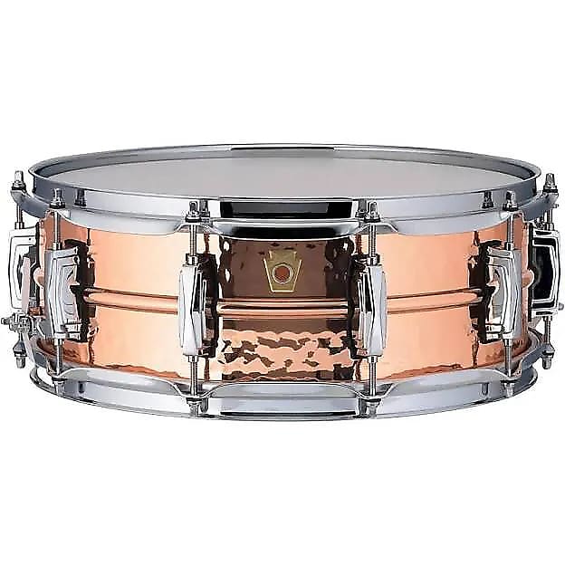 Ludwig LC660K Hammered Copper Phonic 5x14" Snare Drum image 1