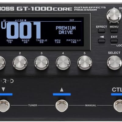 Boss GT1000 CORE Bundle With EV-1-WL & 2 FS7 Footswitches | Reverb
