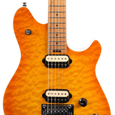 EVH Wolfgang Special QM Baked Maple Solar Used image 6