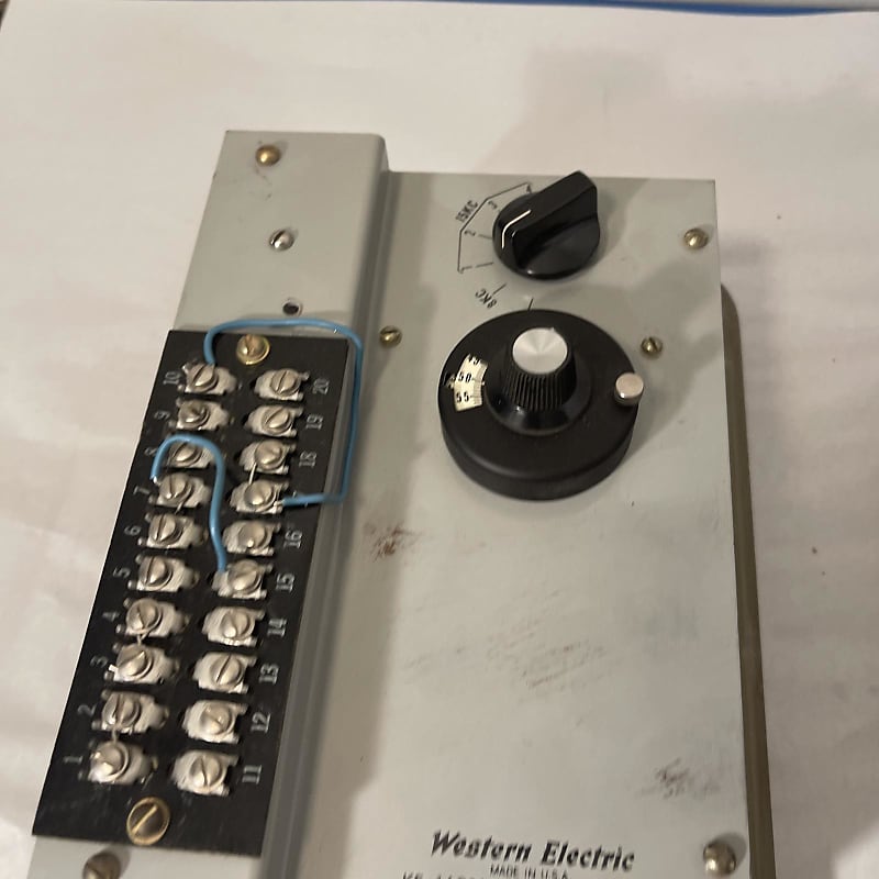 クラシック WESTERN ELECTRIC SOUND The Vintage Beat: Western Electric WE16GA in the Duelund