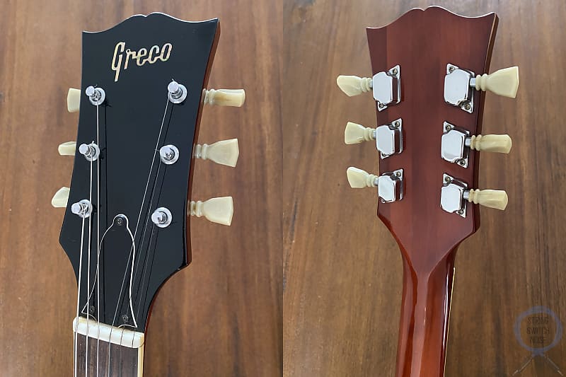 Greco, EG-380S, Sunburst, Plain Top, Vintage 1975 | Reverb