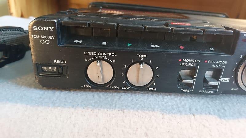 Sony TCM-5000EV Portable Cassette Recorder