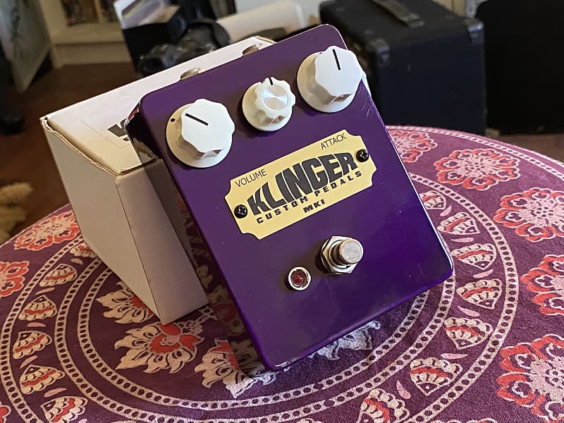 Klinger Tonebender Mk1 Fuzz Mid 2010s - Deep Purple Gloss