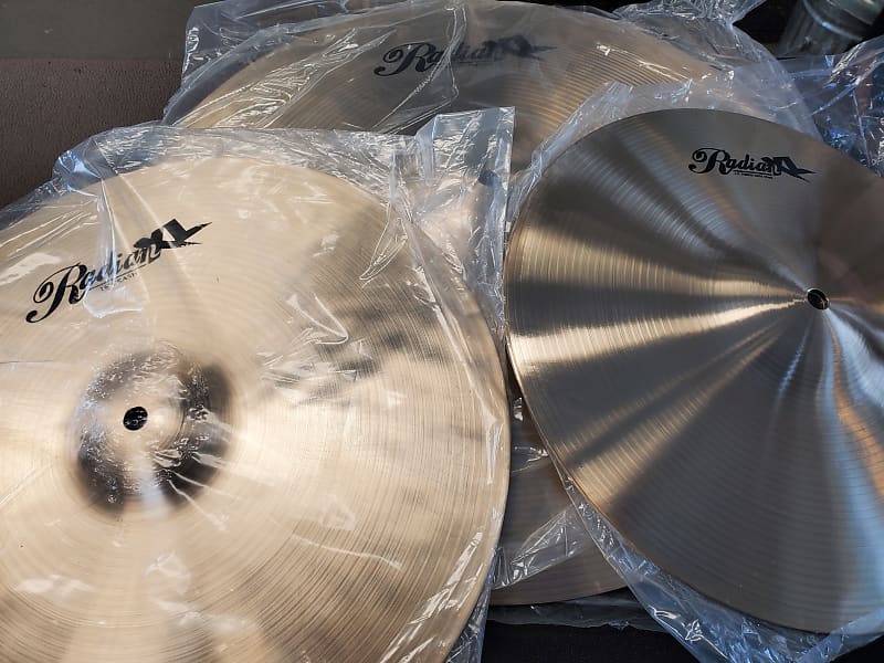 Radian XL Custom Cymbal pack W/Bag image 1
