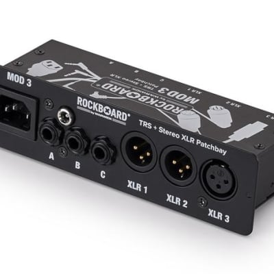 ROCKBOARD MOD 3 V2 - All-in-One TRS & XLR Patch Bay for Vocalists & Acoustic Players Bild 1