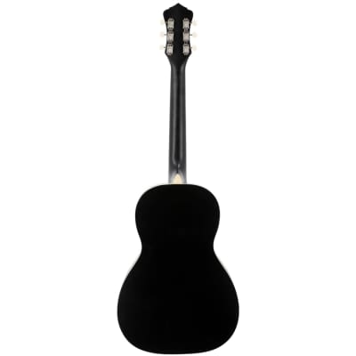 RPH-R2-E-MBK Recording King Electric Resonator Guitar, 0 Body Matte Black Finish image 4