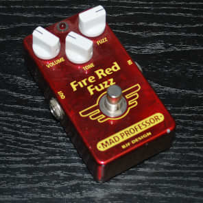 MAD PROFESSOR Fire Red Fuzz ファズ中古品 Mad Professor 【中古】 ファズペダル MAD PROFESSOR FIRE RED