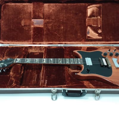 Vintage Electra X710 MPC OUTLAW MAHOGANY Electric Guitar w/ Effects & Case image 4
