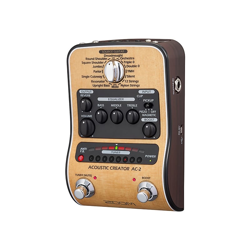 Zoom AC-2 Acoustic Creator - Enhanced Direct Box | Sweetwater