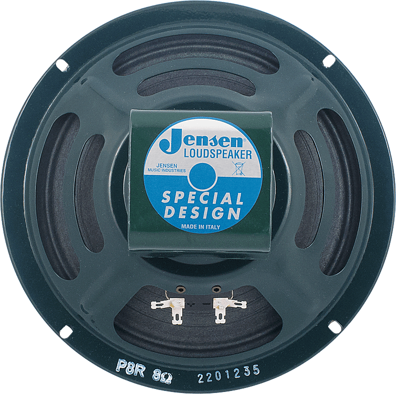 Jensen P8R Vintage Alnico 8 Inch Speaker 25W 4 Ohm Reverb