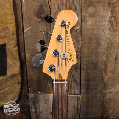 Fender Precision Bass Fretless with Rosewood Fingerboard 1978 - Sunburst image 5