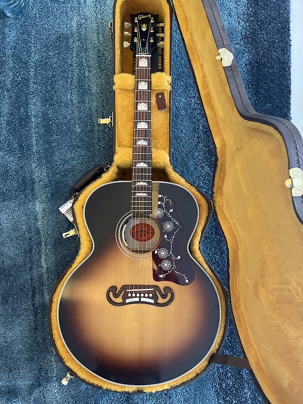 Gibson Noel Gallagher J-150 2021 SJ Vintage Sunburst | Reverb