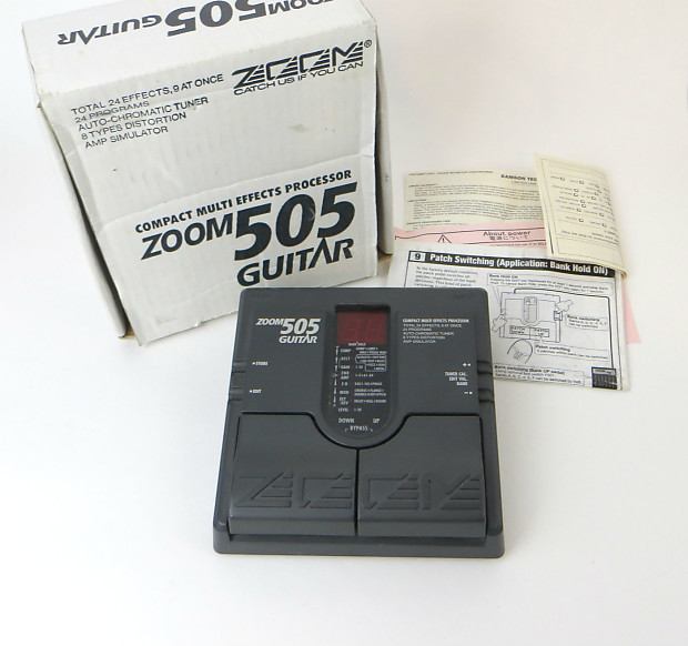 Zoom 505 Guitar MultiEffects Unit very lightly used Reverb UK