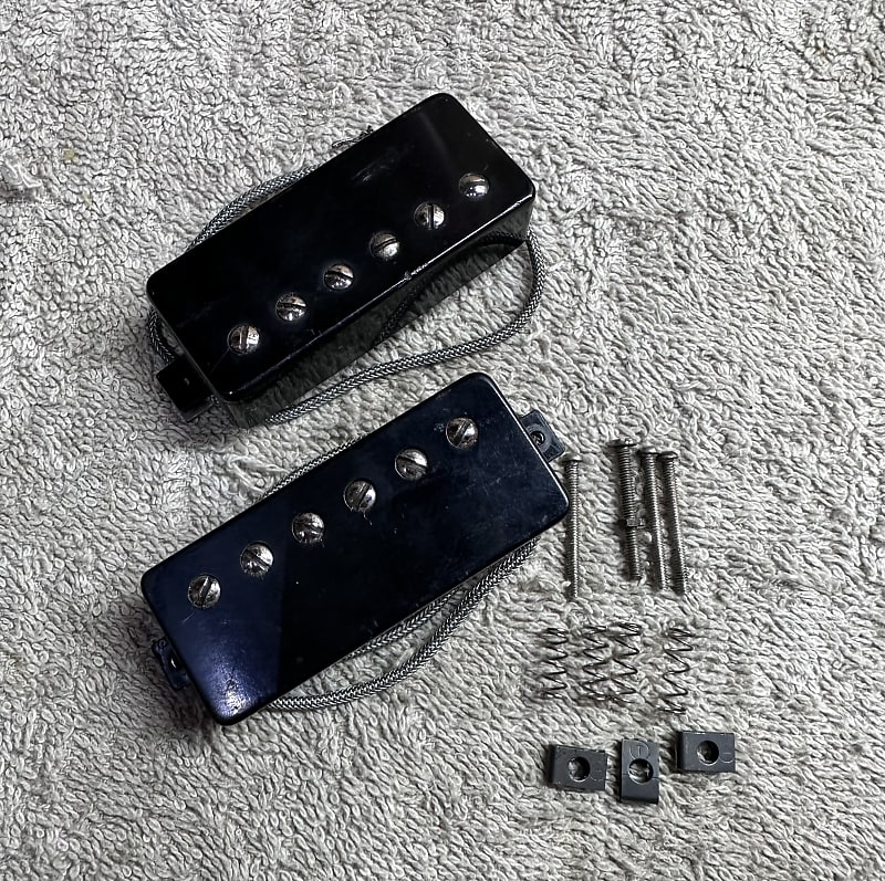 Gibson PAF mini humbucker set 60s - black | Reverb Portugal