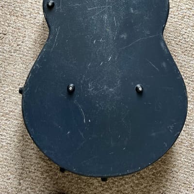 Calton Acoustic Guitar Case 2010 - Dark Navy/Black Green Interior image 5