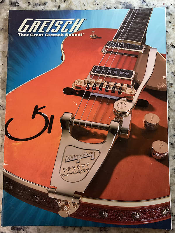 Gretsch Catalog 2006 Black White Falcon 6120 Country Club Reverb
