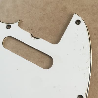 3Ply Lefty Tele Vintage Reissue Fender Guitar Pickguard Natural Aged Relic Telecaster ‘62 image 5