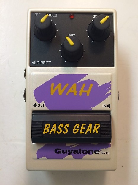 Guyatone BG-03 Effector Wah Bass Gear Effect Pedal with Box
