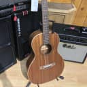 Teton STP103NT Acoustic Guitar Solid Mahogany Parlor Natural With Gig Bag
