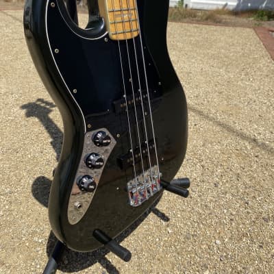 Fender Jazz Bass 1980-Left Handed- Blocked Bound Neck- Original image 6