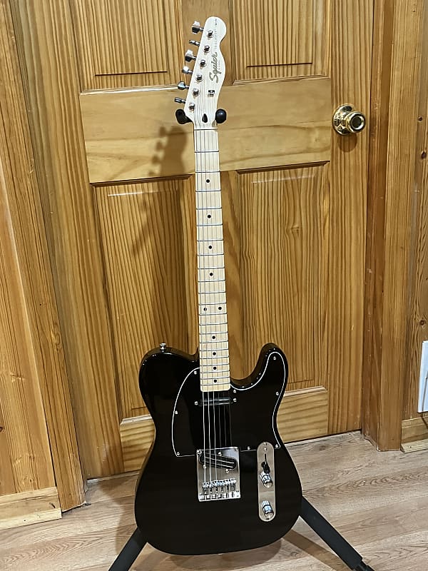 Squier Affinity Series Telecaster Alnico Hot Rails Upgraded Wiring String  Through Body