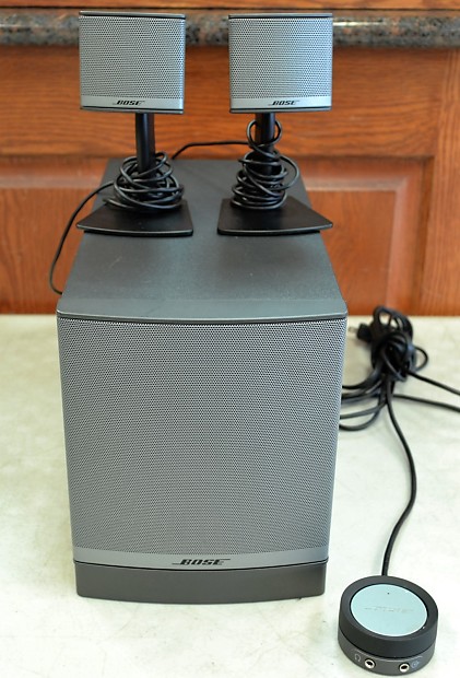 Bose Companion 3 Series II Multimedia Computer Speaker System Complete  Works !