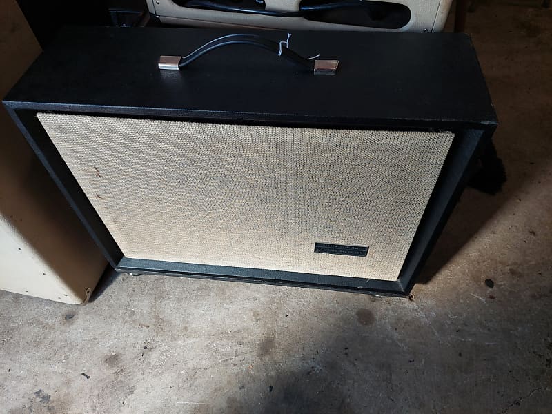 Silvertone 2x12 Head And Bottom Transistor 1960s Black | Reverb