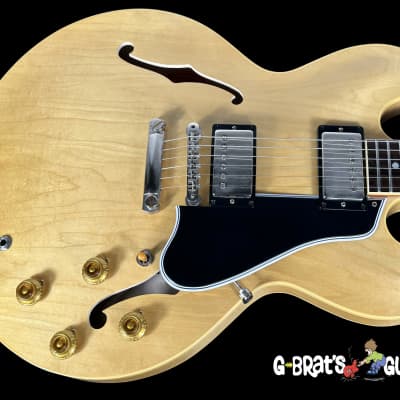 2023 Gibson ES-335 Custom Shop '59 Historic ES335 Reissue VOS ~ Vintage Natural image 1