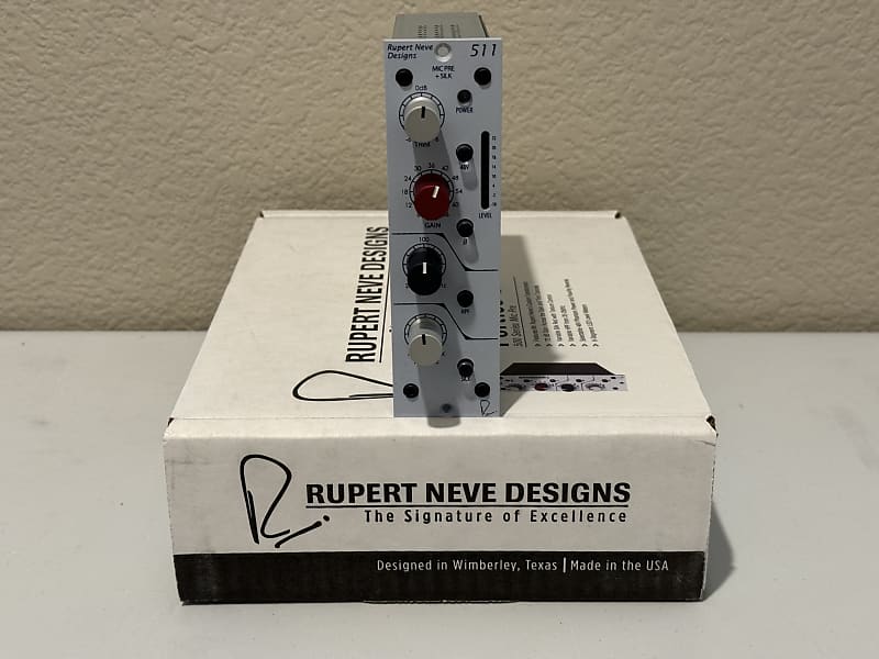 Rupert Neve Designs Portico 511 500-Series Mic Pre Module with Silk 2013 -  Present - White