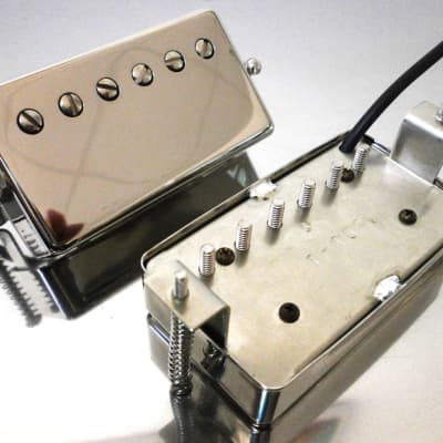 Humbucker Pickups  SET T-Top 1968-1980 VINTAGE Fits Gibson LP SG Les Paul Hand Crafted Q  T-Bucker image 7