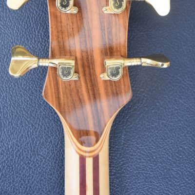 Alembic Series I 1 4 string bass guitar LED's + Original Hard case & DS-5 power image 11