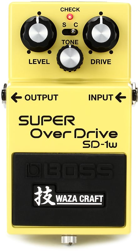 Boss SD-1W Waza Craft Super Overdrive Pedal image 1