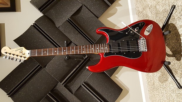 Fender Squier Affinity Stratocaster 2008 Candy Apple Red Reverb