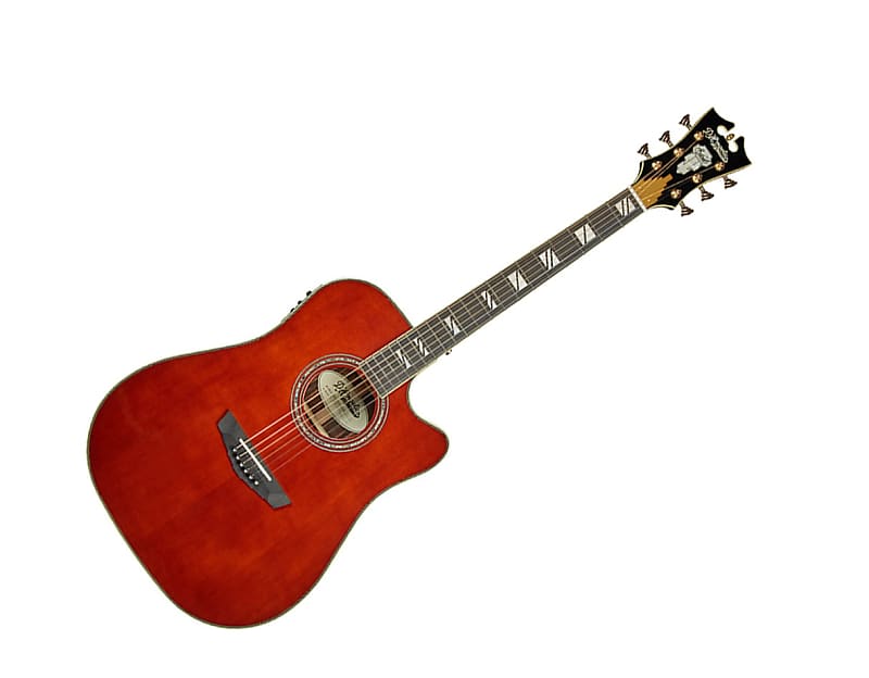 D'Angelico Excel Bowery Dreadnought with Cutaway and Electronics 2019 image 2