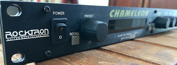 Rocktron Chameleon guitar preamp/multi-effects unit. The